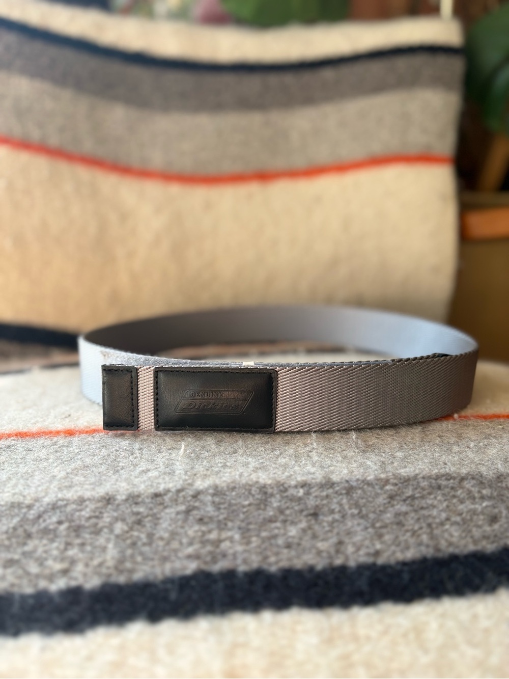 Dickies Nylon / Leather Velcro Belt S